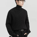 GS No. 348 Thick Turtleneck Sweater - Gentleman's Seoul - 