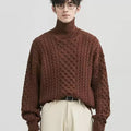 GS No. 348 Thick Turtleneck Sweater - Gentleman's Seoul - 