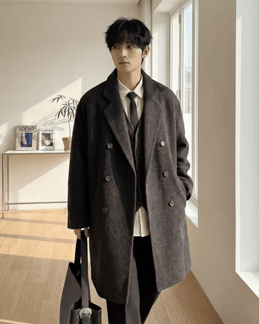 GS No. 355 Wool Trench Coat – Gentleman's Seoul