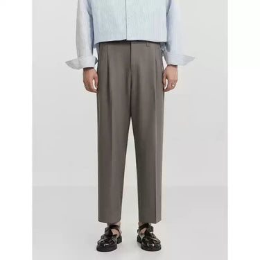 GS No. 357 Cropped Suit Pants - Gentleman's Seoul - 