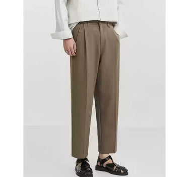 GS No. 357 Cropped Suit Pants - Gentleman's Seoul - 