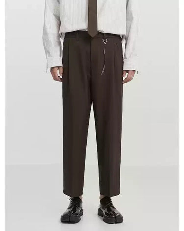 GS No. 357 Cropped Suit Pants - Gentleman's Seoul - 