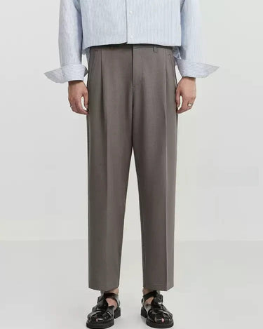 GS No. 357 Cropped Suit Pants - Gentleman's Seoul - 