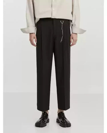 GS No. 357 Cropped Suit Pants - Gentleman's Seoul - 