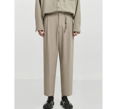 GS No. 357 Cropped Suit Pants - Gentleman's Seoul - 