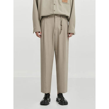 GS No. 357 Cropped Suit Pants - Gentleman's Seoul - 