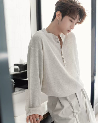 GS No. 359 Loose Thin Sweater - Gentleman's Seoul - 