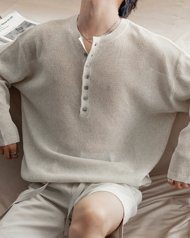 GS No. 359 Loose Thin Sweater - Gentleman's Seoul - 