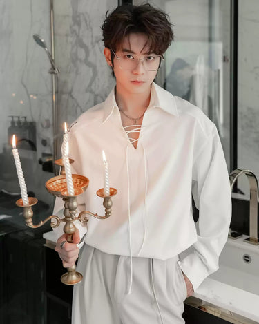 GS No. 360 Lace Shirt - Gentleman's Seoul - 