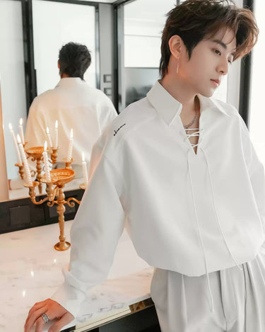 GS No. 360 Lace Shirt - Gentleman's Seoul - 