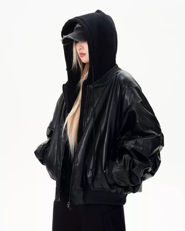 GS No. 364 Leather Bomber Jacket - Gentleman's Seoul - 