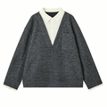 GS No. 371 V - neck Sweater - Gentleman's Seoul - 