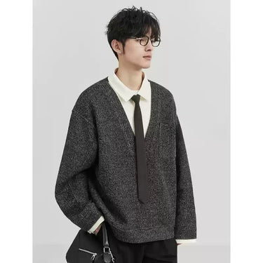 GS No. 371 V - neck Sweater - Gentleman's Seoul - 