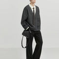 GS No. 371 V - neck Sweater - Gentleman's Seoul - 