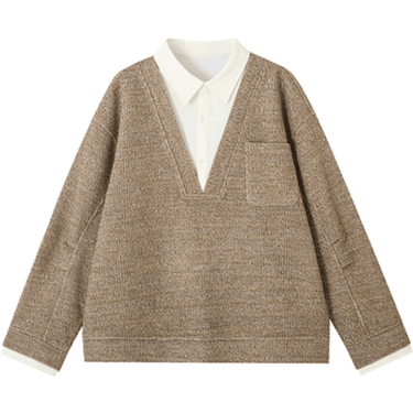 GS No. 371 V - neck Sweater - Gentleman's Seoul - 