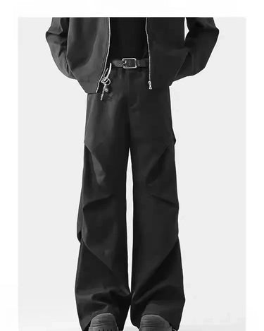 GS No. 374 Loose Design Pants - Gentleman's Seoul - 