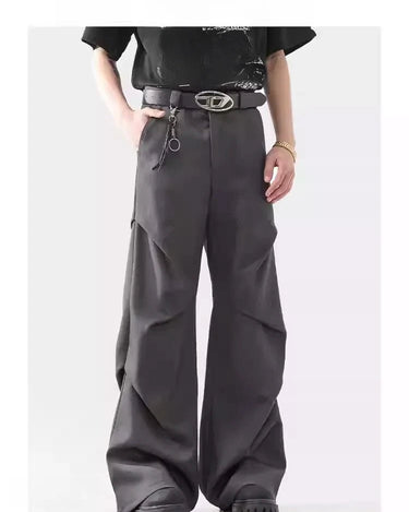 GS No. 374 Loose Design Pants - Gentleman's Seoul - 