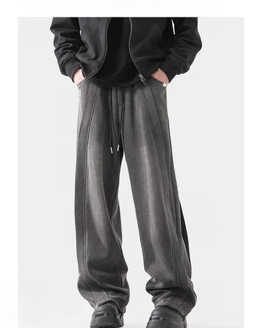 GS No. 376 Loose Jogger Pants - Gentleman's Seoul - 