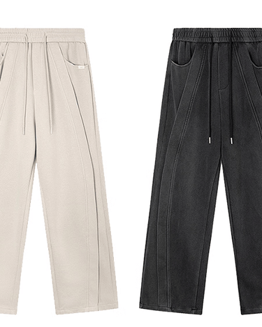 GS No. 376 Loose Jogger Pants - Gentleman's Seoul - 