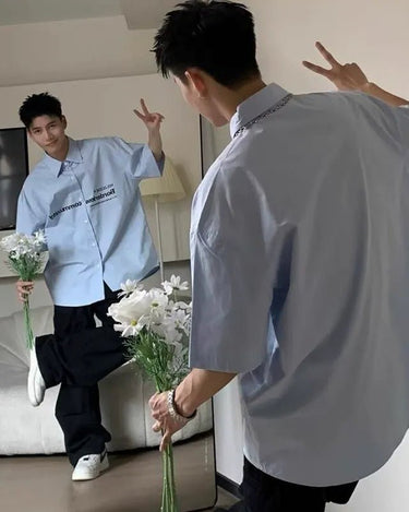 GS No. 377 Borderless Shirt - Gentleman's Seoul - 