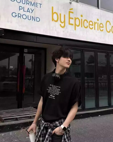 GS No. 378 Quote T-shirt - Gentleman's Seoul - 