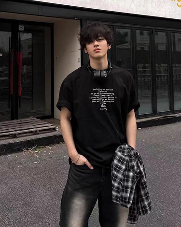 GS No. 378 Quote T-shirt - Gentleman's Seoul - 