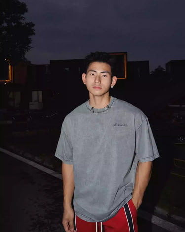 GS No. 380 Washed T-shirt - Gentleman's Seoul - 