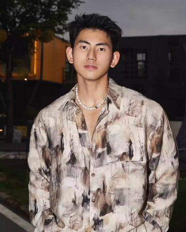 GS No. 385 Beach Shirt - Gentleman's Seoul - 