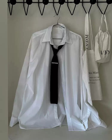 GS No. 387 Lazy Shirt and Tie - Gentleman's Seoul - 