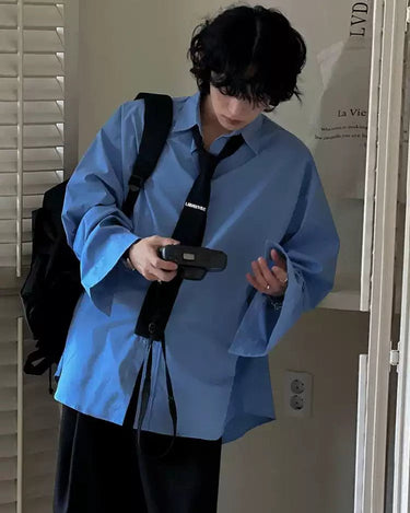 GS No. 387 Lazy Shirt and Tie - Gentleman's Seoul - 