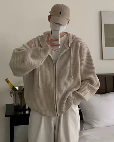 GS No. 389 Lazy Hooded Jacket - Gentleman's Seoul - 