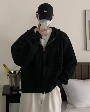 GS No. 389 Lazy Hooded Jacket - Gentleman's Seoul - 