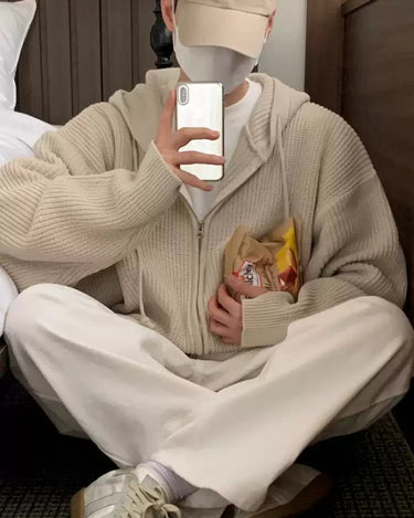 GS No. 389 Lazy Hooded Jacket - Gentleman's Seoul - 