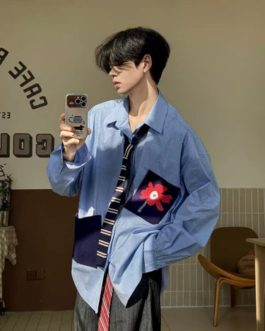 GS No. 401 Flower Shirt - Gentleman's Seoul - 