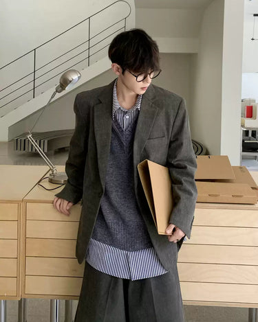 GS No. 402 Shirt - style Sweater - Gentleman's Seoul - 