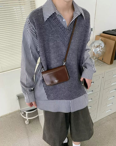 GS No. 402 Shirt - style Sweater - Gentleman's Seoul - 