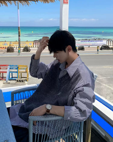 GS No. 402 Shirt - style Sweater - Gentleman's Seoul - 