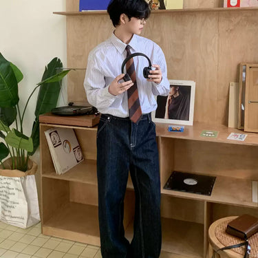 GS No. 403 Striped Shirt - Gentleman's Seoul - 