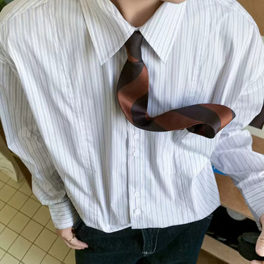 GS No. 403 Striped Shirt - Gentleman's Seoul - 