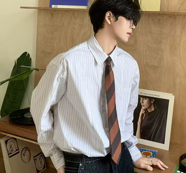 GS No. 403 Striped Shirt - Gentleman's Seoul - 