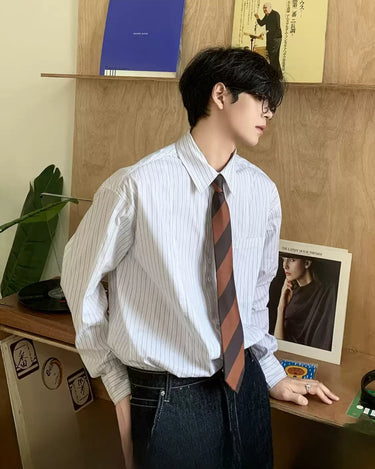 GS No. 403 Striped Shirt - Gentleman's Seoul - 