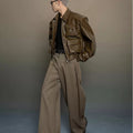 GS No. 404 Designer Leather Jacket - Gentleman's Seoul - 