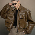GS No. 404 Designer Leather Jacket - Gentleman's Seoul - 