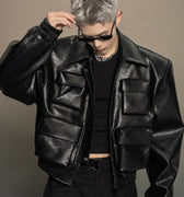 GS No. 404 Designer Leather Jacket - Gentleman's Seoul - 