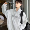 GS No. 407 Motoreag Quarter - zip Sweater - Gentleman's Seoul - 