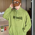 GS No. 407 Motoreag Quarter - zip Sweater - Gentleman's Seoul - 