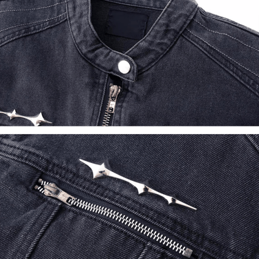 GS No. 408 Washed Denim Jacket - Gentleman's Seoul - 