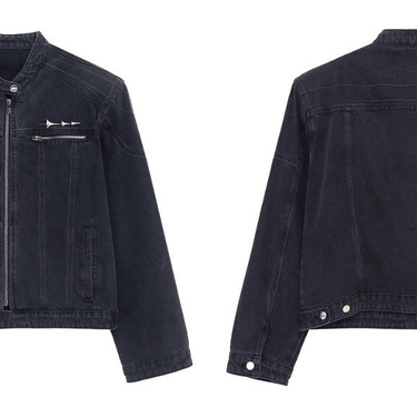 GS No. 408 Washed Denim Jacket - Gentleman's Seoul - 