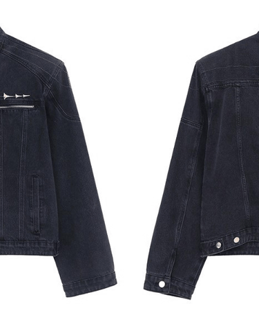 GS No. 408 Washed Denim Jacket - Gentleman's Seoul - 