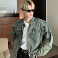 GS No. 408 Washed Denim Jacket - Gentleman's Seoul - 